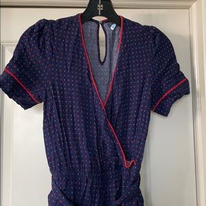 Draper James floral jumpsuit